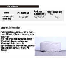LuoMei Sacco Di Fagioli Rotondo Divano Pigro Sacco Di Fagioli Giganti da Giardino Sedie per Divani Pigri Sacco Di Fagioli Soffici Portatili Divano Pigro Invia Pennello AppiccicosoGrigio, 39,4x39,4x1