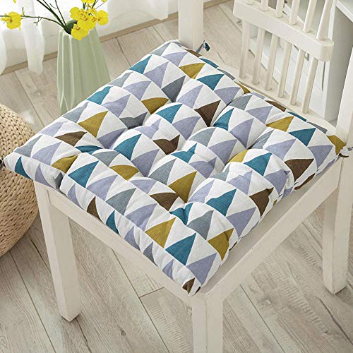 JKCTOPHOME Cuscini per sedie da Esterno，Cuscino per Sedia con Cintura Quadrata per la casa Autunno e Inverno-E_30X30cm，Cuscino Lounge da Esterno