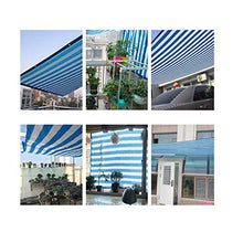Tendalino Tenda da Sole Vela Antistrappo Antivento Lunga Vita Appeso può Evitare la Luce Diretta del Sole Ponte Parco Giochi Portico Patio residenziale Posto Auto Coperto Tenda da Sole Panno