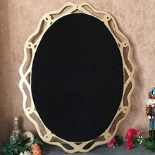 IG Specchi per Specchi per Specchi da Parete per Soiorno American Country Wall Hanging Bagno Bagno Specchio Oro Oval Bedroom Vanity Specchio