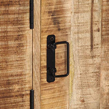 SKM Armadietto 120x30x75 cm in Legno Massello di Mango