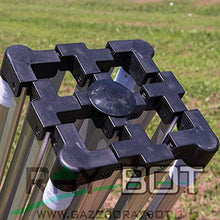 RAY BOT. Gazebo pieghevole 3x3 in alluminio con pali esagonali da 45mm e tessuto impermeabile. Linea professionale (Con Teli Laterali, Grigio)