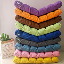 LWLEI Sedia da Terra Imbottita Pieghevole for Divano con Schienale Regolabile E Cuscino del Sedile Spesso Durevole (Colore : Mint Green)