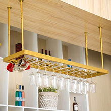 Yxsd Wine lovers mobili da bar e soffitto montato appeso Stemware vino rack rack in metallo vino bicchiere organizzatore rack porta calice vino argento bar sala da pranzo mobili
