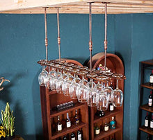PZW Semplice e Creativo Portabottiglie a Soffitto Portabottiglie Regolabile in Altezza Appeso Portabottiglie Portabottiglie in Ferro Metallo Portabottiglie in Vetro Bicchieri Portabottiglie Stile Vin