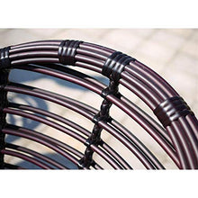 HLZY Tavolo in Vimini in Rattan mobili in Patio e Set Sedia, Patio Mobili da Giardino Tavolo e sedie Set Set di tavolino da caffè con Conversazione per Giardino all'aperto a Bordo Piscina (Color : A)