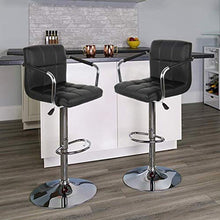 FYLYHWY Pelle 2pcs / Set Cucina sedie sgabelli girevoli Bar Regolabile in Altezza Attesa Home Office pneumatica Tempo Libero a Mano Bar Sedie Sgabelli (Color : 01)