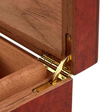 Cigar Box, Cigar Humidor Idratante Box Legno di Cedro Cigar Box Cigar Box 2 Colori Opzionale può Contenere 20 Alta qualità (Color : A)
