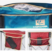 Tavolo da Picnic all'aperto Sedia da Campeggio Poltrona da Stadio Imbottita Leggera Ideale per passeggiare Picnic con portabicchieri e Borsa da Trasporto BBQ Party Table (Color : Gray Blue)