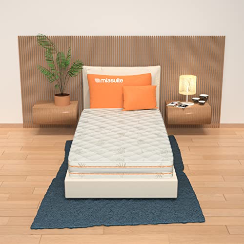 AILIME SRL Materasso Memory 4 Strati Singolo Top Air Relaxa 80x190 Alto 25 cm Aloe Vera Dispositivo Medico