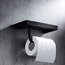FAGavin Materiale di Rame Americano Nero Vernice Portasciugamani Bagno Ripiano Superiore Dimensioni 17,8 Centimetri * 13,8 Centimetri * 2 WC Portacappelli