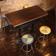 Sgabelli da bar Sedia da pranzo Poltrone Sgabello alto Cucine da bar Sedia da pranzo Sgabello per la colazione | PU Sedile Sedia da bar Sgabello alto Sedia da bancone Sgabello da bar retrò Design