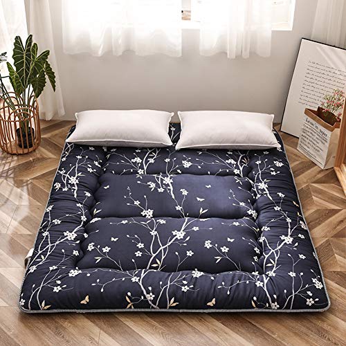 Z&HA Giapponese Piano Materasso futon, Tatami Tappetino Portatile materassino da Campeggio Bambini Sleeping Pad Pieghevole Roll Up Piano Lounger Divano Letto,b,135 * 200cm