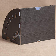 Schedario Classificatore Verticale Cartella, Classificazione dei File A 6 Strati, Design Fibbia, Borsa per Archivio in Legno per Ufficio, Archivia Cartella Desktop, Fan, Cartella per Lettere,