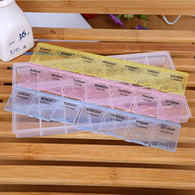 UPXIANG 7 giorni pillole scatola medicina dispenser tablet organizer settimanale per AM PM per borsa o tasca, eccellente custodia per pillole impermeabile, porta supplemento da viaggio