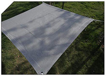 yangfan Panno 90% Grigio Ombra con Occhielli, Net cromatica con Corda for Giardino Patio Pergola Portico baldacchino o Gazebo i teloni Sono Perfetti per Tende telone,