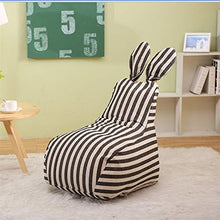 Chengzuoqing-Home Divano per Bambini Mobili per Bambini Seggiolone per Bambini Seggiolino per Bambini Divano per Bambini Divano Asilo Interno ed Esterno (Colore : Nero, Dimensione : 60 * 60 * 80cm)