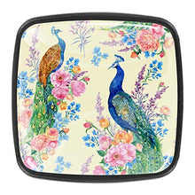 Fiori di pavone 4 PCS Pomelli per Porta, Pomolo per Mobile, Pomelli per Mobili con Viti, Maniglia per Armadietto, Pomelli per Porta, Pomelli per Cassetti per Porta, Armadio, Cassetto e Credenza