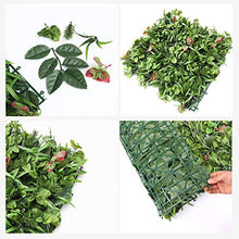 TTIK Siepe Sintetica Sempreverde Verde da Parete Verticale per Piante Protezione della Privacy per Esterni per Balcone Giardino Recinto Matrimonio 50×50CM