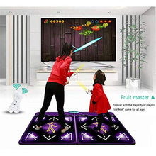 AFANG Tappetino Ballo Antiscivolo Resistente all'Usura, Doppio Tappeto Ballo Fili + 2 Telecomando, Coperta Ballo Fitness Yoga Ballo Passo Tappetino Ballo PC TV Gioco Domestico Coperta Fitness