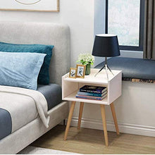 H-CAR Comodino Camera da Letto Comodino Bianco Comodino Economico Mini Comodino Armadietto Semplice Mobili pratici Tavolino