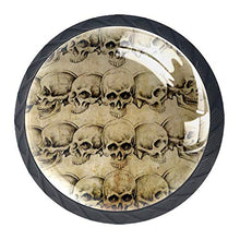 Teschio retrò 4 PCS Pomelli per Porta, Pomolo per Mobile, Pomelli per Mobili con Viti, Maniglia per Armadietto, Pomelli per Porta, Pomelli per Cassetti per Porta, Armadio, Cassetto e Credenza