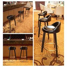 Sgabelli da bar a domicilio, Sedia Lounge Seggiolone Seggiolone Anti-slip Pad Pad Pastè in legno Confortevole e Morbido Cuscino Breakfast Cucina Counter Counter Home Sgabelli da bar ( Color : D )