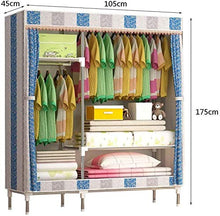 JINPENGRAN Armadio, Forte capacità portante, buona stabilità 105X45x175cm