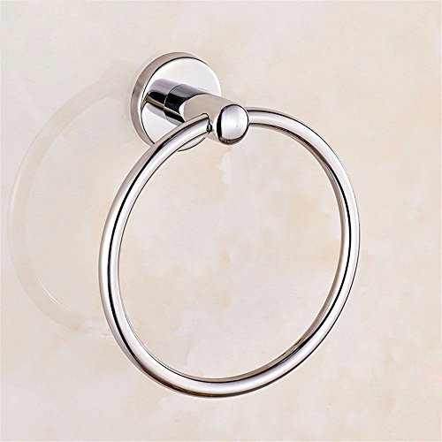 MBYW Portasciugamani Moderno Minimalista Portasciugamani Elegante per Il Bagno di Moda Portasciugamani da Bagno portasciugamani in Acciaio Inox 304 con portasciugamani ad Anello Tondo