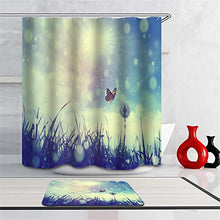 LIYAN Combinazione Bagno. Immagini Chiare E Colori Vivaci Rendono Il Tuo Bagno Pieno di Vita. Accessori da Bagno. Erba. La Farfalla.