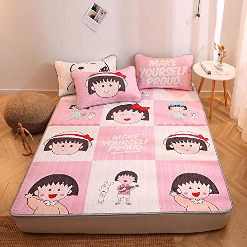 Super Carino. Cartone Animato Materasso Letto Futon, Morbido Latex Traspirante Tatami Materasso Sottile Confortevole Tappetino Camera Da Letto Quattro Stagioni Disponibile-d 150x200cm(59x78inch)