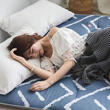 TUTUMAO Futon Furniture Tradizionale Giapponese Fibra del Cotone 90 * 180 * 200cm ~ 200cm Thai Piano Pieghevole Futon Materassi, Dormendo Pad Laptop Meditazione Yoga Tatami Topper