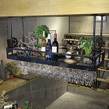 MFLASMF Wine Glass Rack,Shelf Wine Glass Holder,Champagne Glass Rack,Glassware Rack Wine Rack,Goblet Glass Rack,Glassware Wine Rack (Color : B, Size : 80 * 35cm)