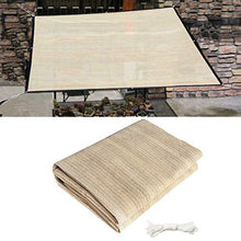 Yagosodee Telo Ombreggiante con Occhielli Telo Protezione Solare per Giardino Patio Balcone Fiori Piante (1X1.8)