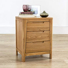 Feixunfan Comodino Bianchi Armadietti in Legno di Quercia Europea Comodino Comodino in Legno Moderno Camera da Letto Comodino (Color : Wood Color)