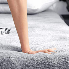 QVIVI Materasso Futon Pavimento, Pieghevole Agnello Peluche Tinta Unita Antiscivolo Tatami Materassi Letto Futon per Dormitorio Studente Camera Letto Casa 1.5 * 2M
