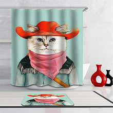 LIYAN Combinazione Bagno. Immagini Chiare E Colori Vivaci Rendono Il Tuo Bagno Pieno di Vita. Accessori da Bagno. Gatto Divertente.