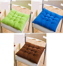 Pillowcase Cuscino per Sedia da Giardino Cuscino per Sedia Cuscino per Sedia da Pranzo Adatto per Interni ed Esterni Cuscino Rimovibile 40x40 cm (Rosa Rossa) Set 4 Pezzi