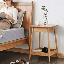 DGHJK Mobili per la casa, Comodino, Comodino, Comodino in Legno, Camera da Letto, con cassetto e ripiano , mobili per la casa multifunzionali , 16,1 '' x16,1 '' x 24 ''