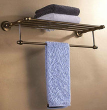 PYROJEWEL Mensole Bagno Bar Bar Rack Appendiabiti Spazzolato Spazio Rack in Alluminio Una Sospensione Bagno Romantico Bagno mensola da Bagno