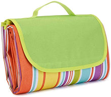 STKASE® Coperta da Picnic Impermeabile, Coperta da Spiaggia Anti Sabbia, Portatile Pieghevole Tappeto con Manico per PIC-nic, Spiaggia, Escursionismo, Campeggio, Parcheggio, Viaggi,145 * 180CM