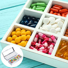 HEALLILY - Contenitore settimanale per pillole a prova di umidità, contenitore portatile da viaggio per vitamine e olio di pesce