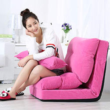 MeiMei Divano Letto Singolo Divano Letto Pieghevole Multifunzionale Creativo (Color : Pink, Dimensione : 220X90X18cm)