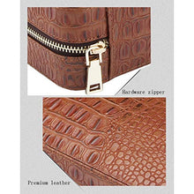 Cigar Humidor, di Alta qualità Hardware Zipper Legno di Cedro Cigar Box Caso Portatile Sigaro Built-in Sigaro Umidificatore (205 * 108 * 86MM),B