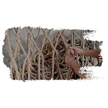 MFLASMF Rete di Sicurezza Protezione per Balcone Protezione anticaduta per Bambini Rete di Sicurezza per Interni ed Esterni Rete in Corda di Canapa Rete per Balcone Rete Anti-Caduta Rete p