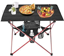 Tavolo da picnic all'aperto Tavolo da campeggio Pieghevole Picnic Table Portable Pieghevole Campeggio Picnic Table Party Cucina Giardino all'aperto Giardino BBQ in alluminio per cucina all'aperto Gard