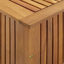 vidaXL Baule da Giardino 90x50x106 cm in Legno Massello di Acacia