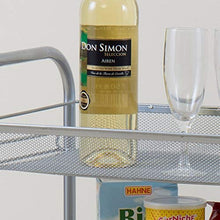 &ripiano di stoccaggio Scaffalature Multifunzione Creativo Soggiorno Cucina Scarico Cestino Scaffale Soggiorno Ufficio camera da letto Con Ruote Carrello 3 Strati Scaffale da terra Scaffale Scaffale d