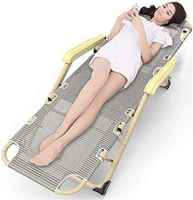 Lettini prendisole Reclinabili, Lettini da giardino reclinabili in metallo Lettini da giardino reclinabili Lettino pieghevole, 178 * 66 * 32 cm, 150 kg Max Zero Gravity Chair con tessuto sintetico tra