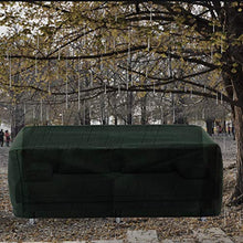 YJFENG Copertura Mobili Giardino, Copertura Antipolvere del Divano del Patio, Pieghevole Impermeabile Fodera in Tessuto Oxford, 600x300D per Mobili Componibili, con Custodia
